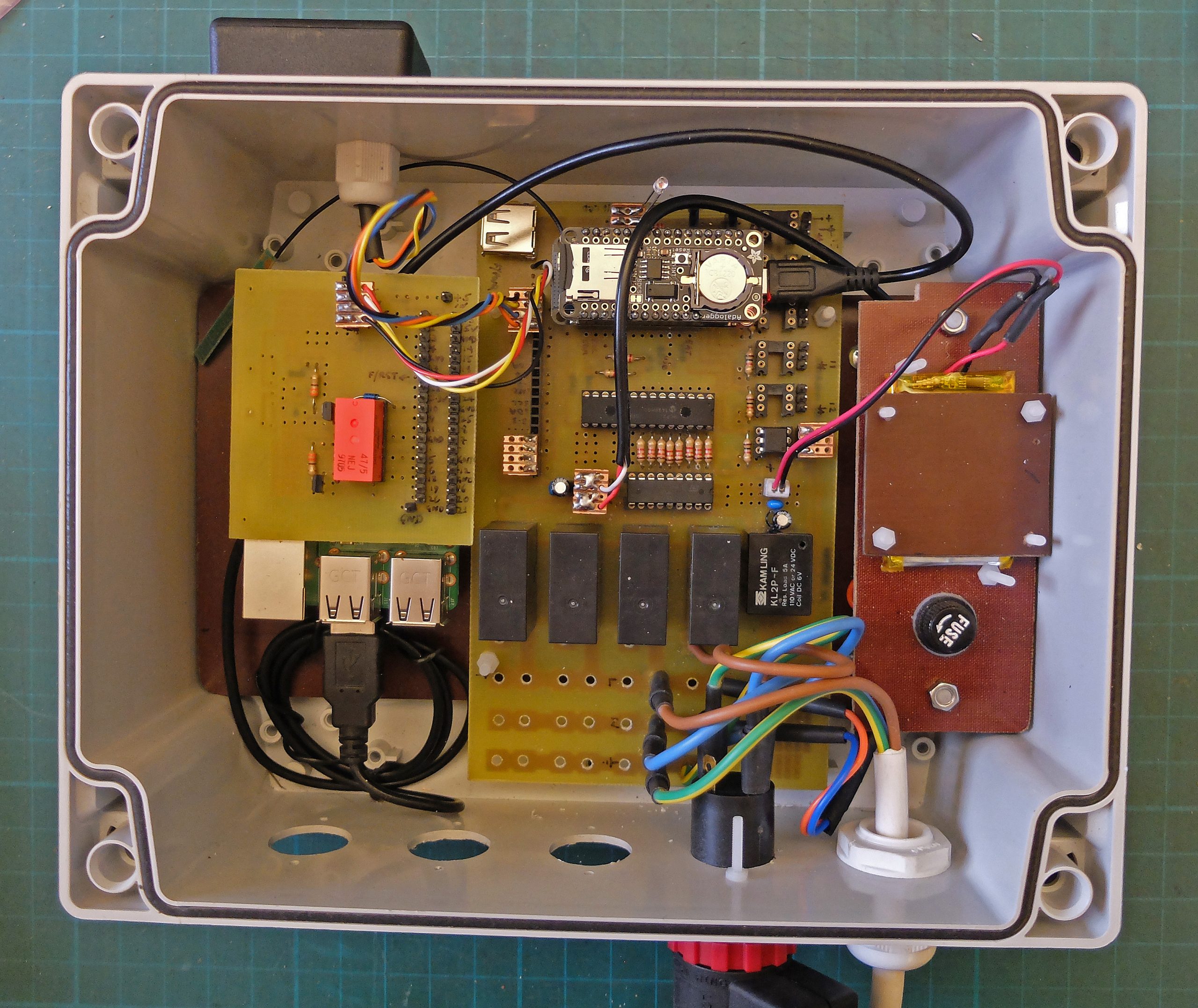 Greenhouse controller under costruction