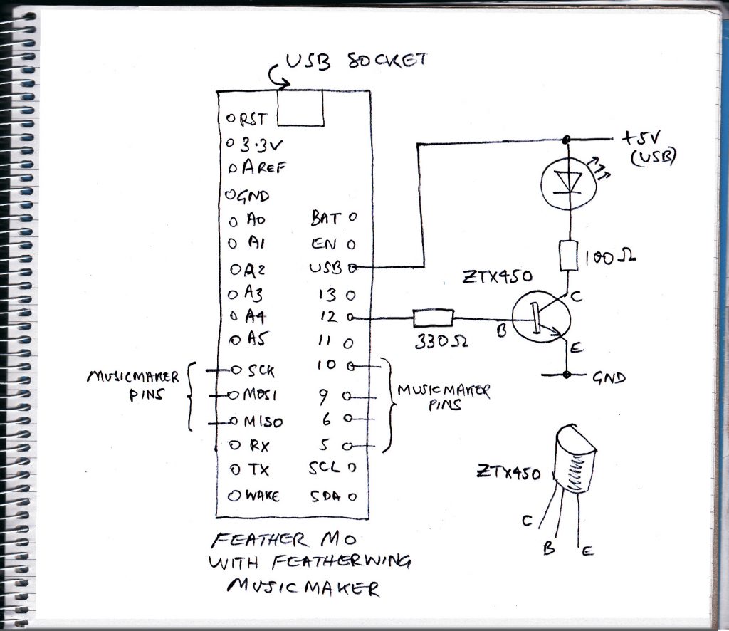 HAL 9000 project circuit diagram