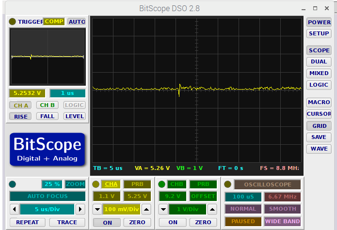 Good psu trace