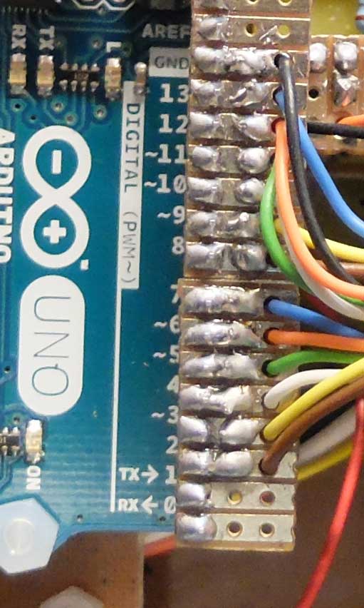 Arduino header plugs