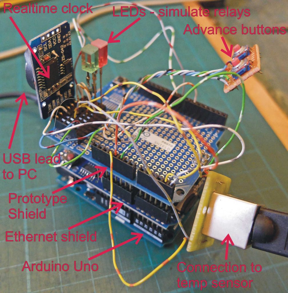 Central heating timer mule