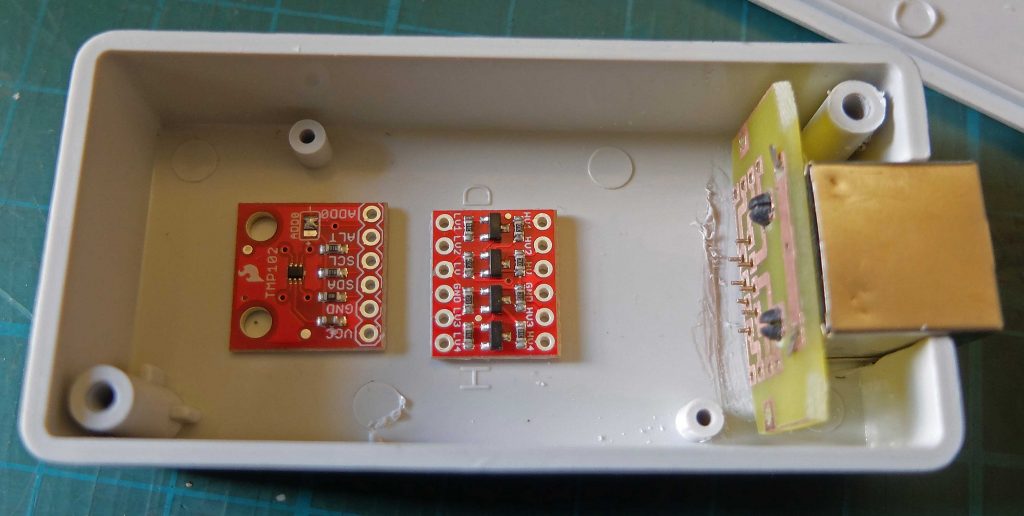 Temperature sensor boards