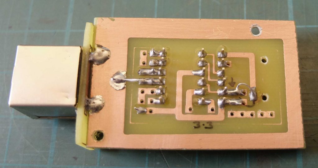 Temperature sensor pcb