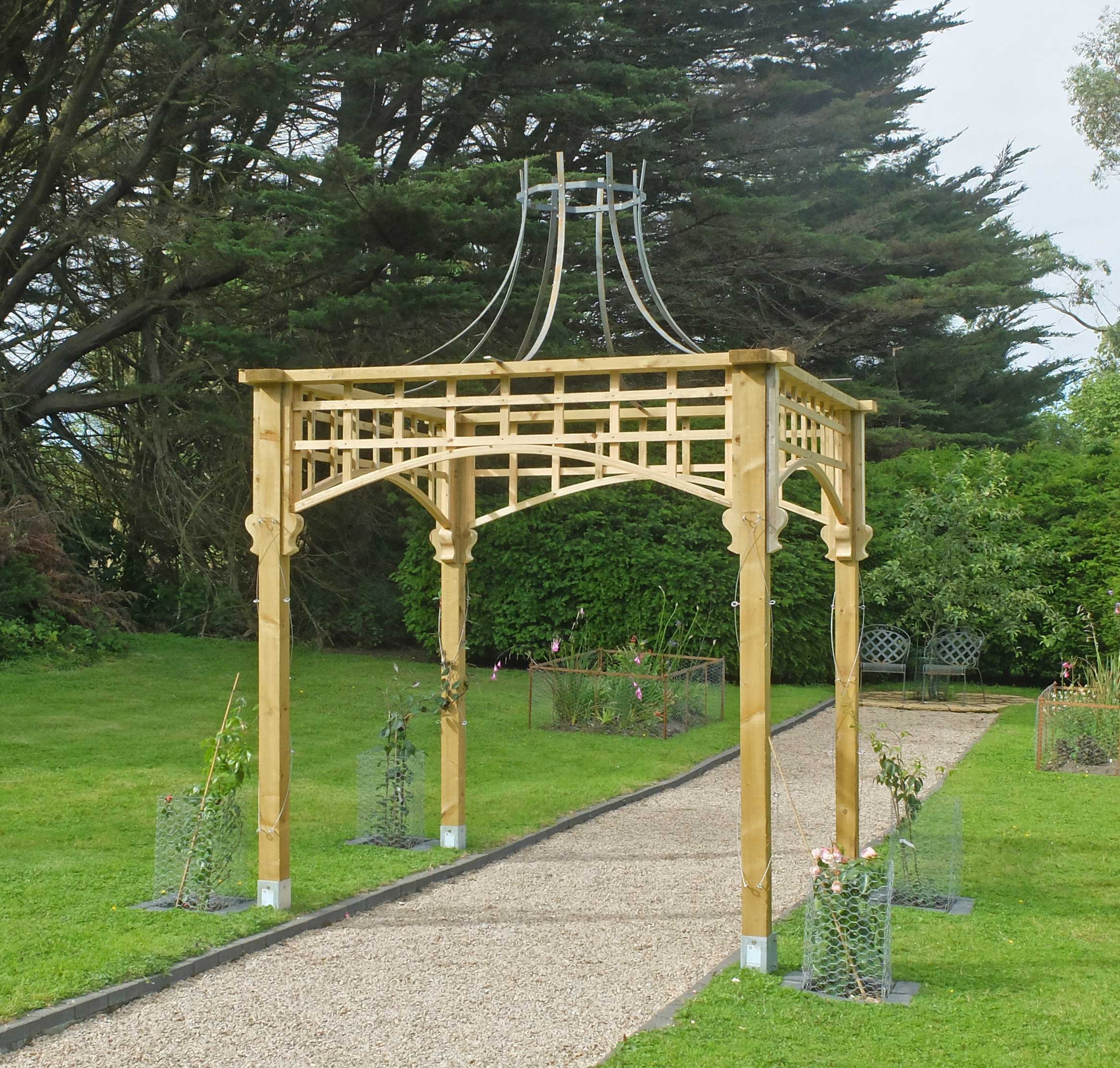 Pergola completed