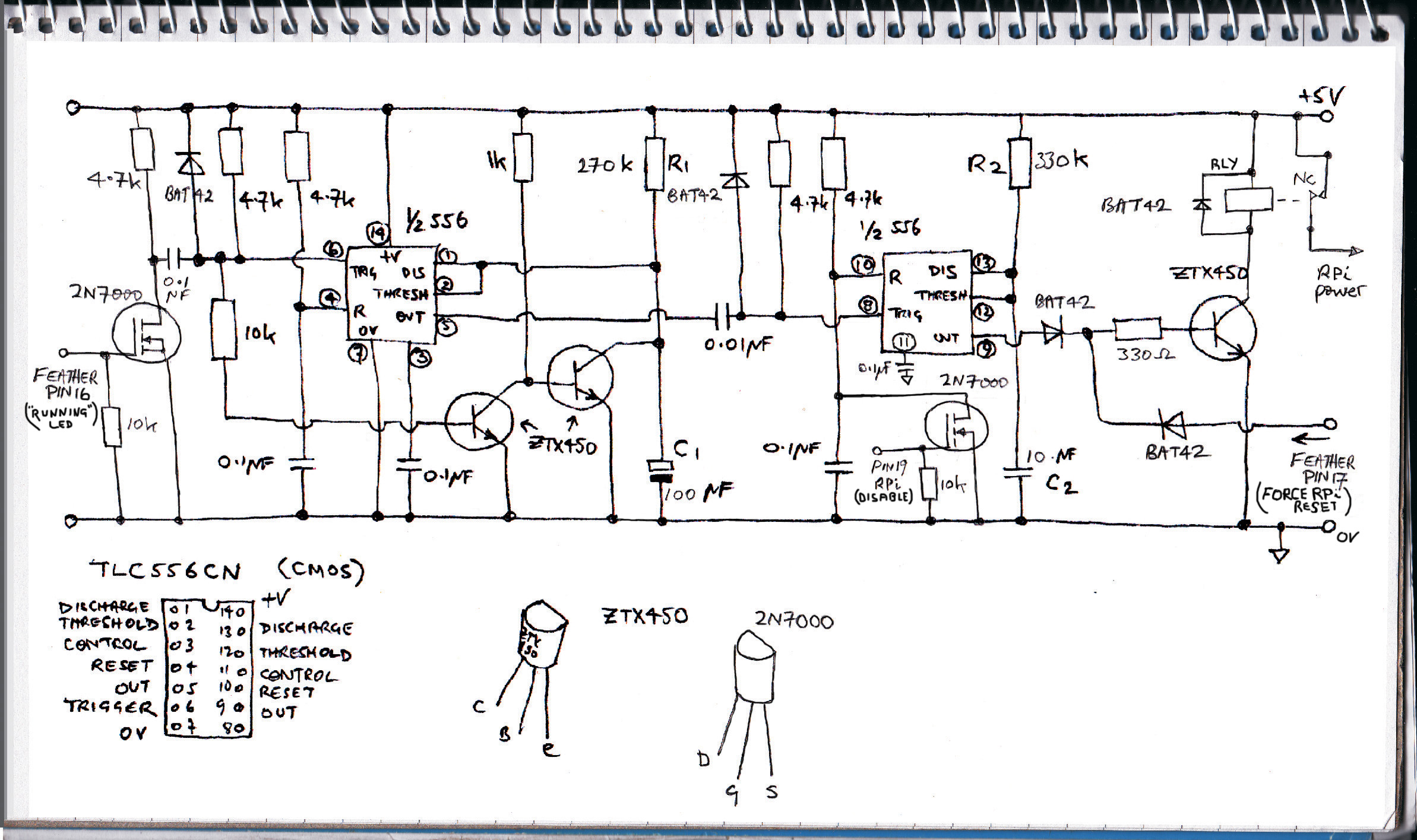 Greenhouse controller watchdog circuit diagram