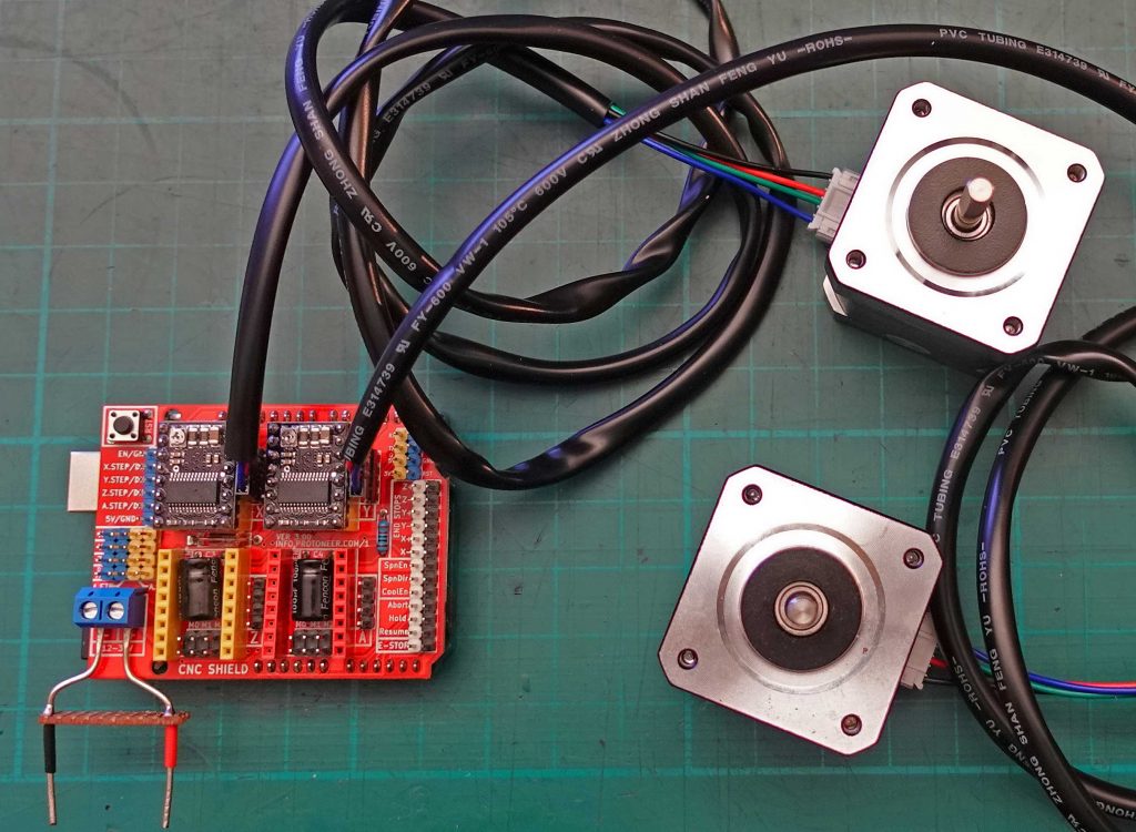 Arduino CNC shield with Pololu drivers