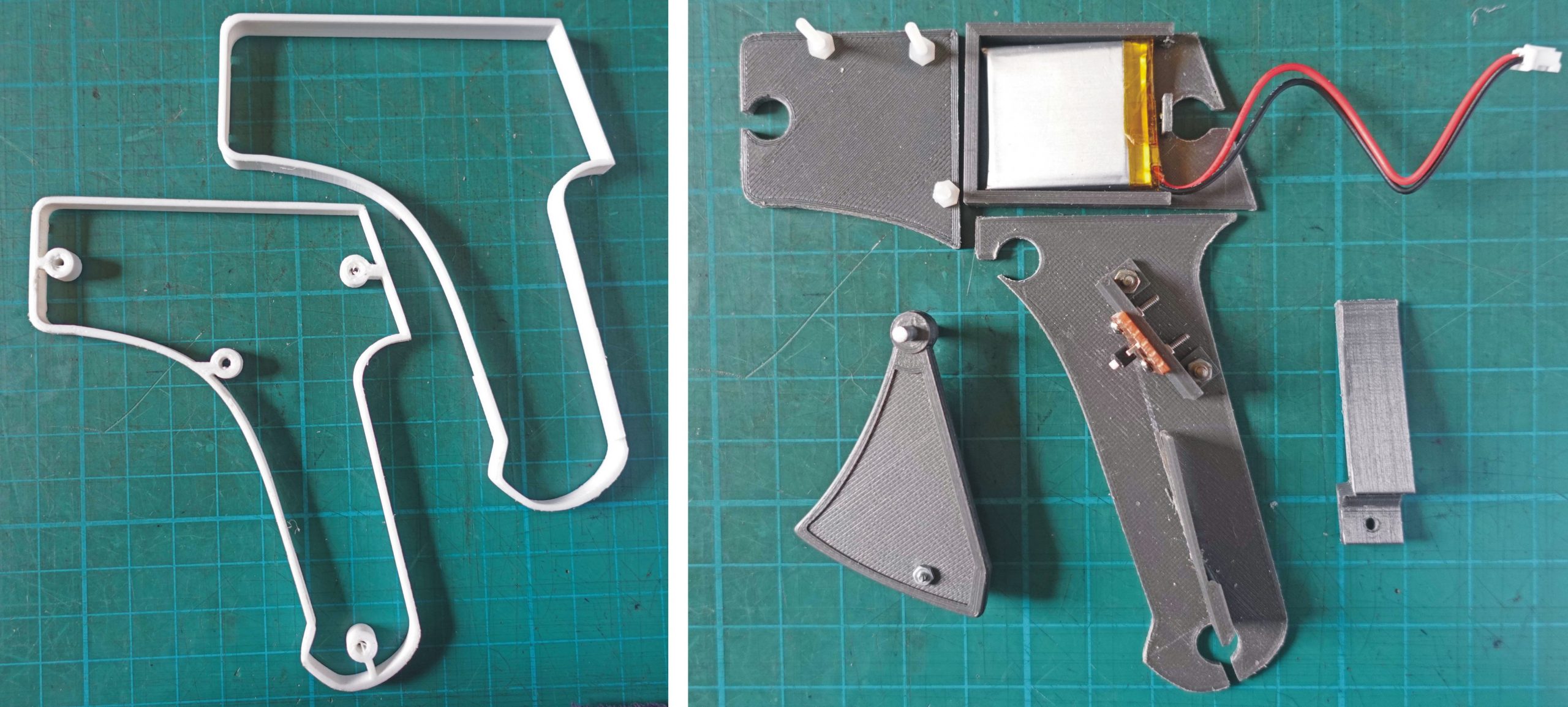 3D-printed parts for soil dampness tester