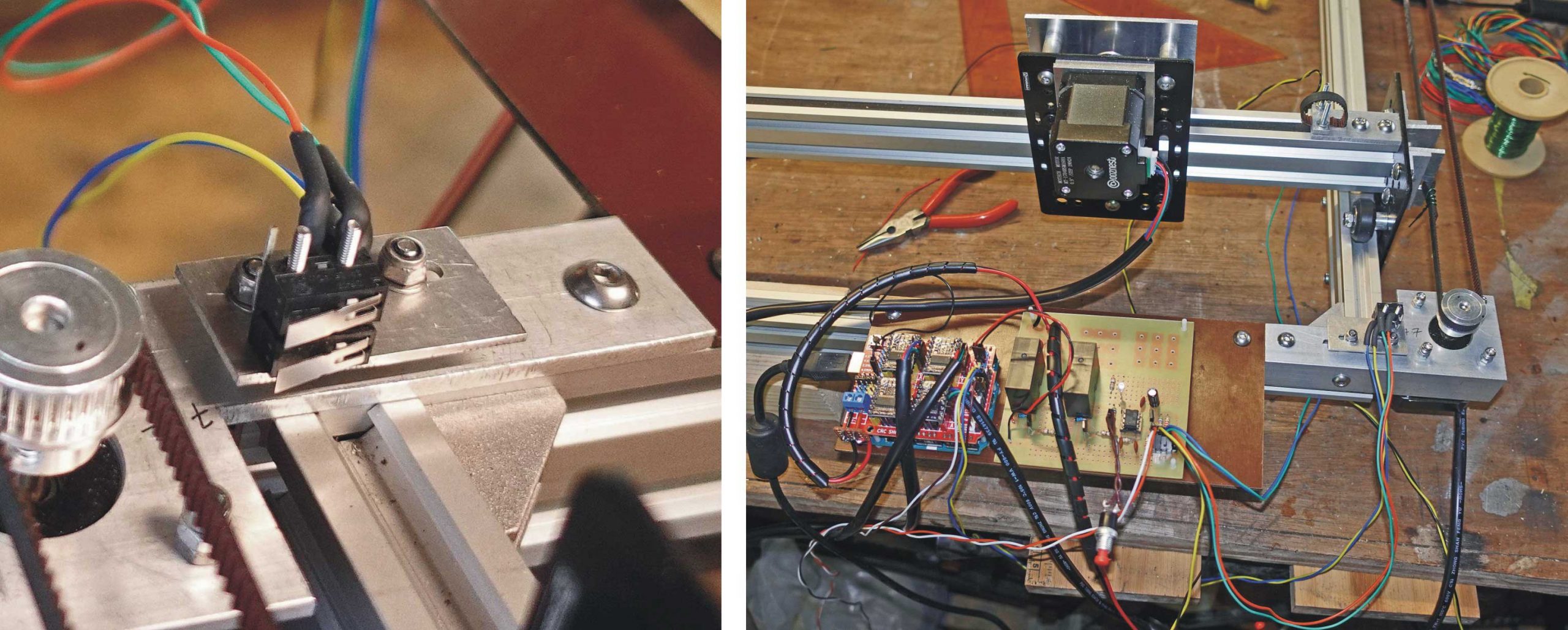 limit switches and pcb