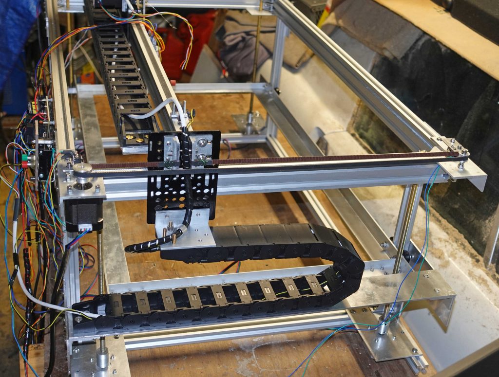 Laser cutter trunking