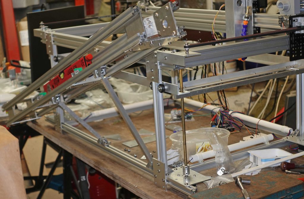 Laser cutter - laser cradle fitting