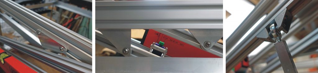 laser cutter cradle support