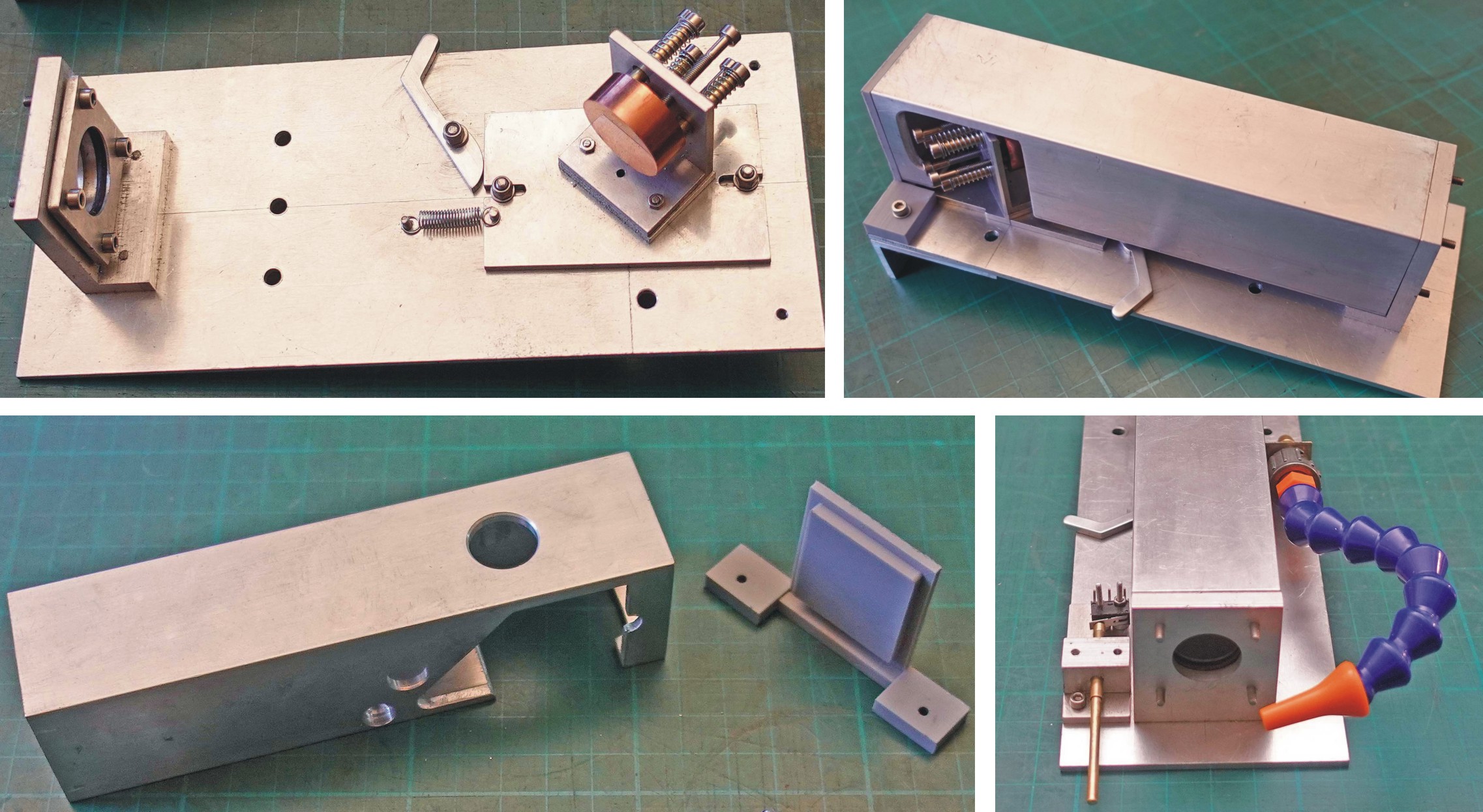 Laser cutter mirror and lens assembly