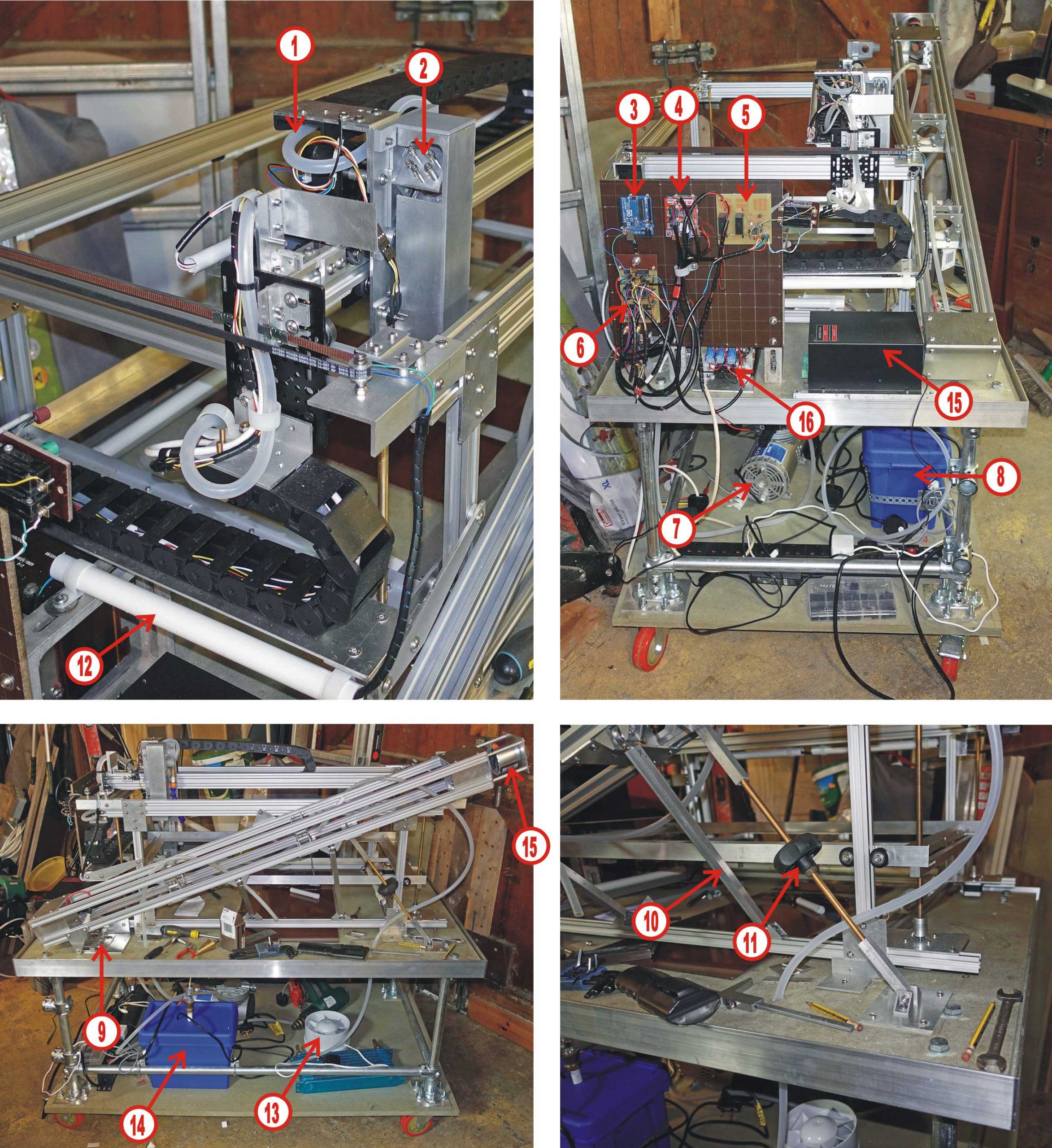 Laser cutter, progress on construction