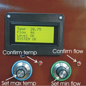 water monitoring controls