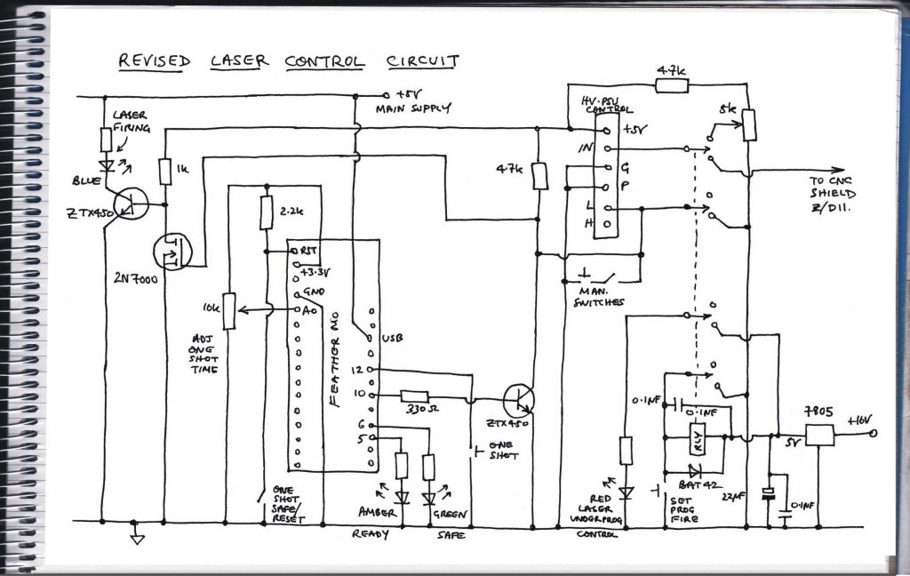 laser control revised circuit