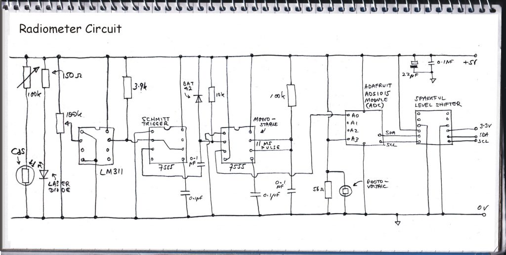 Radiometer circuit diagram